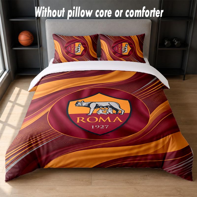 AS Roma Design Bed Bedding Set 1 Duvet Cover + 2 Pillowcases Soft Breathable Household Bed Linens