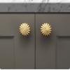 25/30MM European pure Brass Handle solid single hole Cabinet Door Drawer wardrobe gold light luxury copper handle Cabinet Knobs
