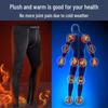 Men’s High Elastic Warm Compression Basketball Tights with Quick-Dry and Velvet for Autumn/Winter Fitness.