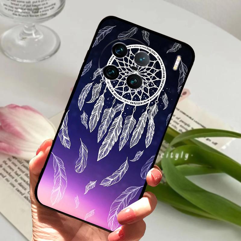 Case For Vivo X90 5G Coque X90s V2241HA Soft Silicone TPU Phone Back Cover For VIVO X90 Pro Plus Capa X 90 Pro+ Bumper Fundas