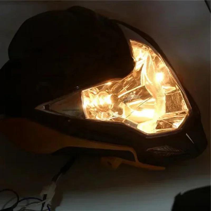 Motorcycle Headlight For BAJAJ PULSAR 150 200 Assembly Headlamp With Fairing PULSAR150 PULSAR200 Motorcycle Accessories