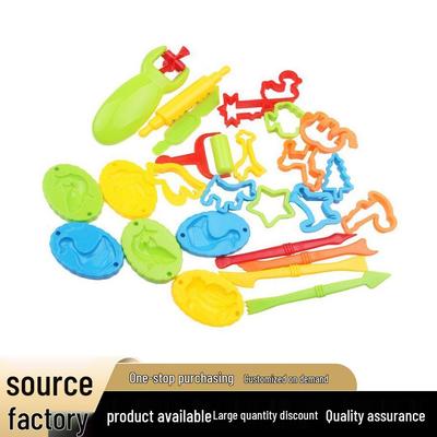 Cross-Border Hot Sale Kids' DIY Clay & Slime Tools Set for Pretend Play