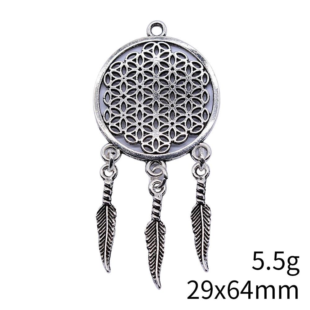 NewArrivals Jewelry Findings Angel Dream Catcher Earring Connector Accessories Parts Women's Bag Accessories For Women