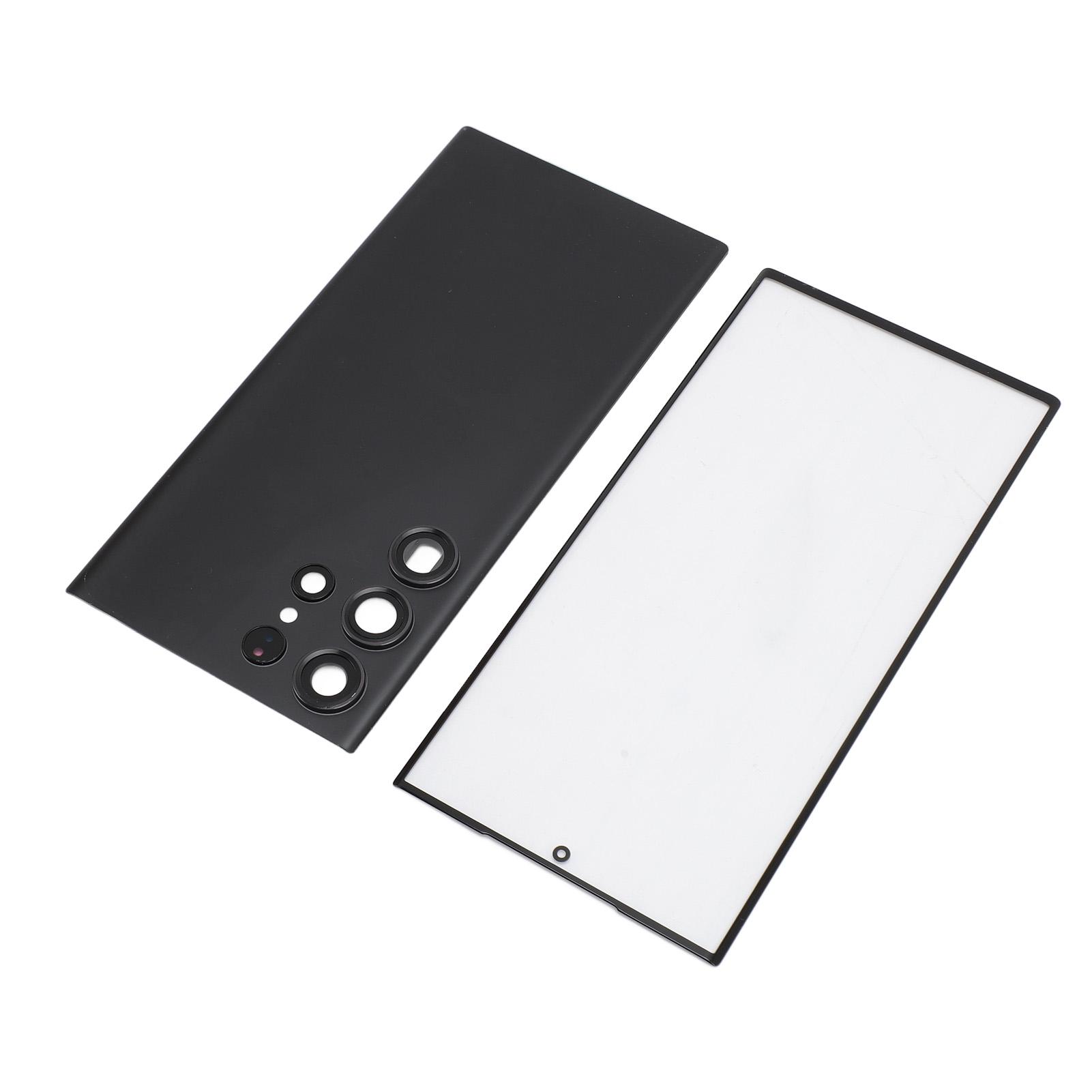 

Phone Back Glass Cover Front Glass Outer Screen with Pre Installed Camera Lens Repair Tools Replacement Kit for axy 3 5G