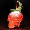 3 Pcs Skull Head Cocktail Glasses Personalized Bar Glassware Mixed Wine Drink Glass Creative Smoothie Fruit Juice Cup Coffee Mug