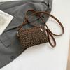 Women's Leopard Print Handbag Vintage Shoulder Bag