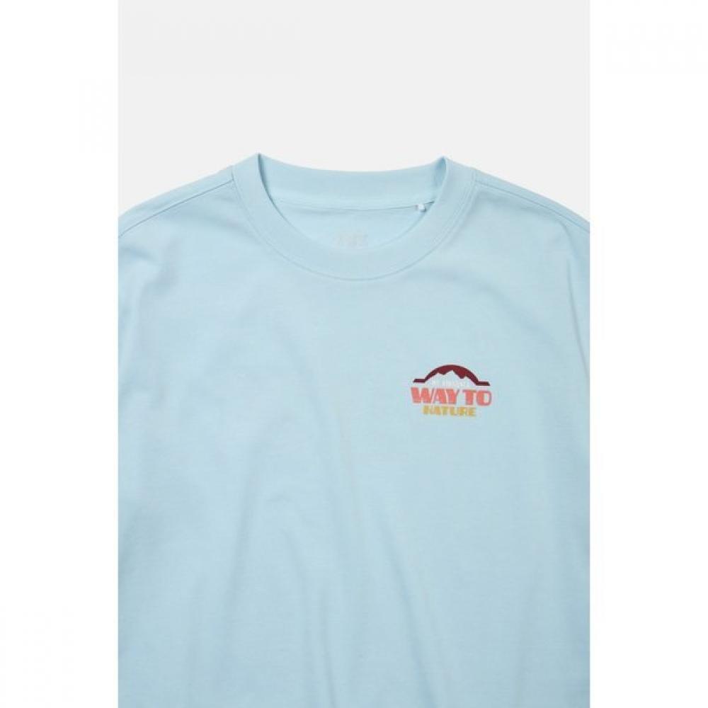 Kolon SporTS Women S Graphic Crop ShorT Sleeve T ShirT TvTcm25632lbl