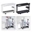 Storage Organizer Shelf Storage Stand 10 Slots Toothpaste Cup Holder Toothpaste