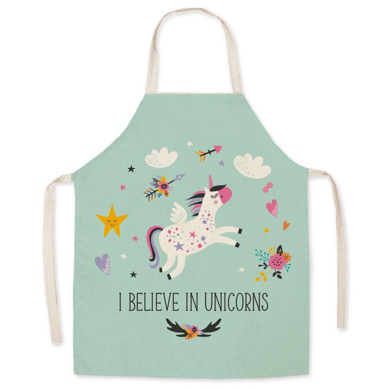 Apron with Logo for Supermarkets, Kitchens, and Milk Tea Shops
