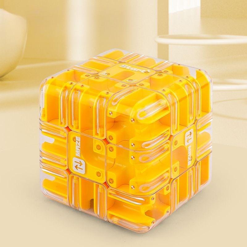 Ball Maze Puzzle Third-order Cube Learning Education High IQ Fidget Relieve Stress Relief Toy Antistresse Relieving Anxiety