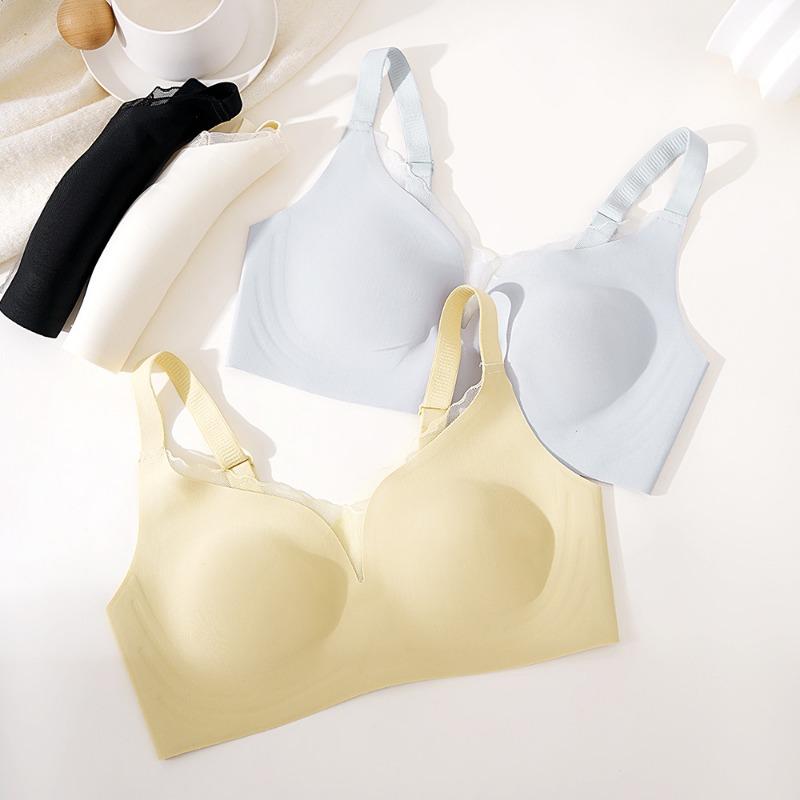New Style Soft Support Comfortable Breathable Seamless Bra Thin Section
