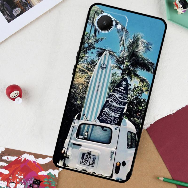 Surfing Wave For Realme 14 Pro Plus 13 10 11 12 GT 6 5 6T GT7 Pro C61 C55 C53 C51 C21Y C25S C67 C75 Case