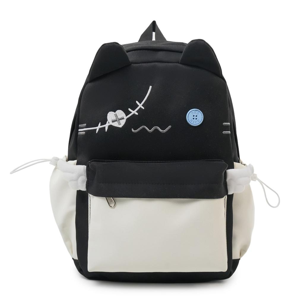 Schultasche Rucksack Koreanische Version weich süße Katze süßer Rucksack Outdoor-Reise leicht Campus Japanisch große Kapazität Schüler-Schultasche