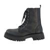 Herren Herbst- und Wintermodetrend mit seitlichem Reißverschluss Herren Rindsleder Mid-Top Kurzstiefel Dickbesohlte Arbeitsstiefel High-Top Lederschuhe