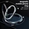 Magnetic Phone Holder Stand Magnet Finger Ring Socket Portable Wireless Charging for IPhone16 15 14 Pro/Max Cellphone Bracket