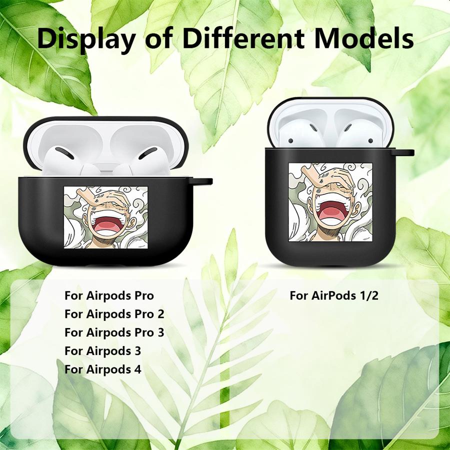 Earphone Cases Cover Case For Airpods 4 Pro2 Pro 1 2 Pro3 3 Ones Pieces Luffy Zoro