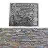 Large ABS Wall Concrete Mold Cement Plaster Tile Brick Mould 3D Stone Pattern Hand Tools for Outdoor Decorative Garden Walls