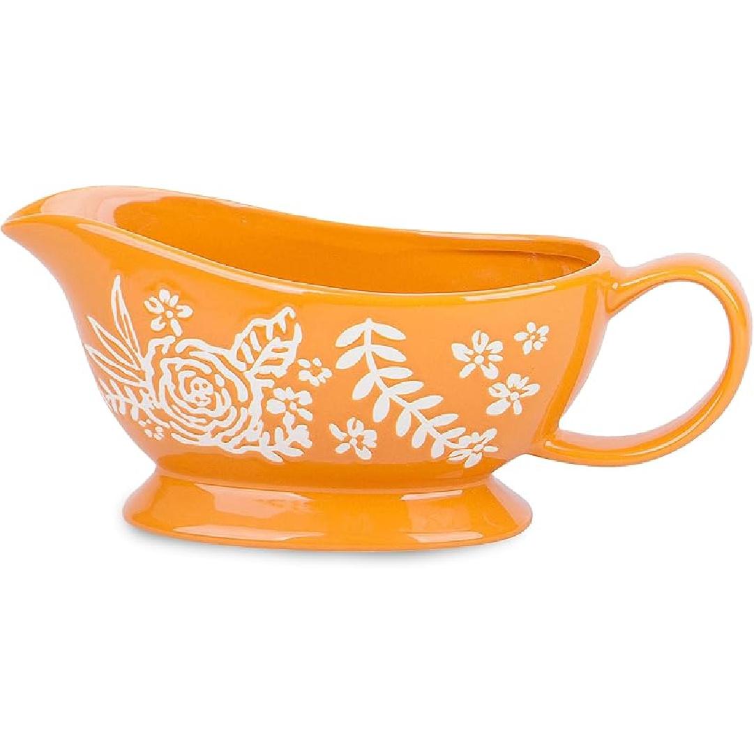 Wisenvoy Gravy Boat Porcelain Gravy Boats 20 Oz Gravy Bowl