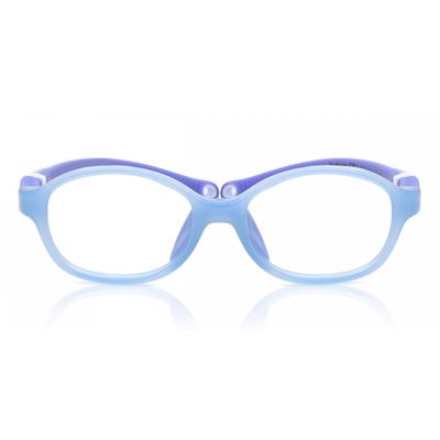 Full Rim Oval Purple Smartbuy Kids Doodle 9021 C3 Fashion Kids Eyeglasses