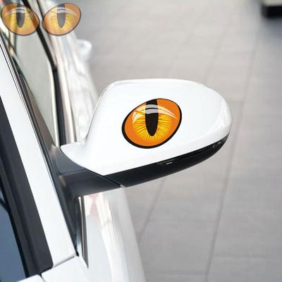 Wasserdicht selbstklebende Autoaufkleber Rückspiegel Augenaufkleber Vinyl reflektierende Auto Stoßstange Windows Dekoration