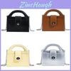 Pu Chain Crossbody Mini Bag For Girls Kids School Daily Use