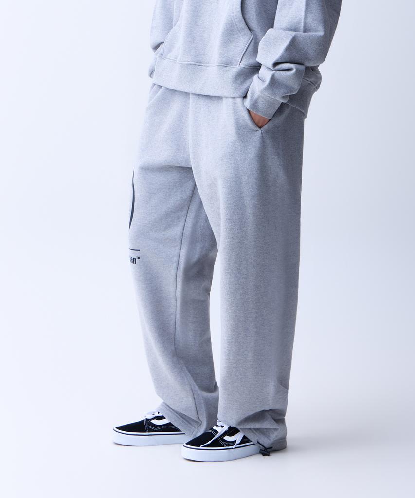 ADERNM Logo Sweatband Pants Gray