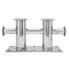 Heavy Duty Double Cross Bollard 316 Stainless Steel Mooring Bitt Cleat