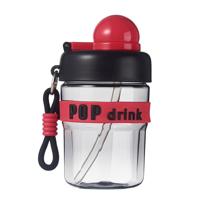 Coffee Cup, Double-drinking Cup, Cute Letter Children's Water Cup, Plastic Cup