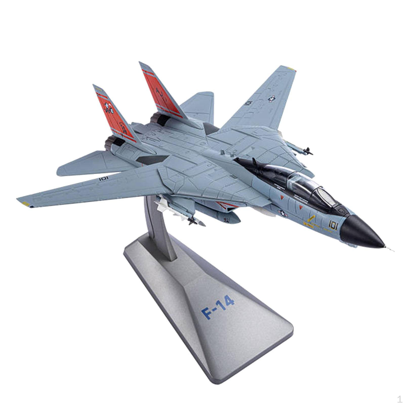 

1/72 Vf31 F14 Fighter Diecast Alloy Aircraft for Table Home Office Shelf Souvenirs
