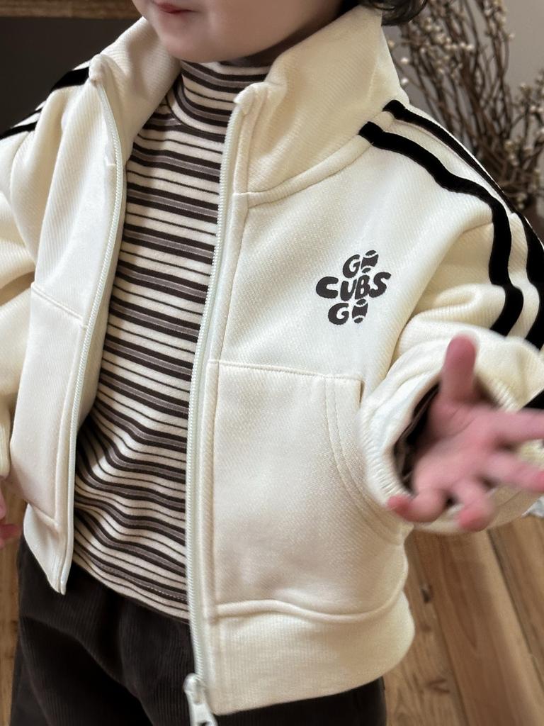 Baby Herbst- und Winter-Reißverschluss-Hemdjacke verdickte Kinderkleidung Klasse A Winter Jungen Samtanzug
