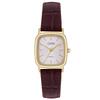Womens Quartz Watch With Leather Strap Waterproof Retro Elegant For Casual Wear