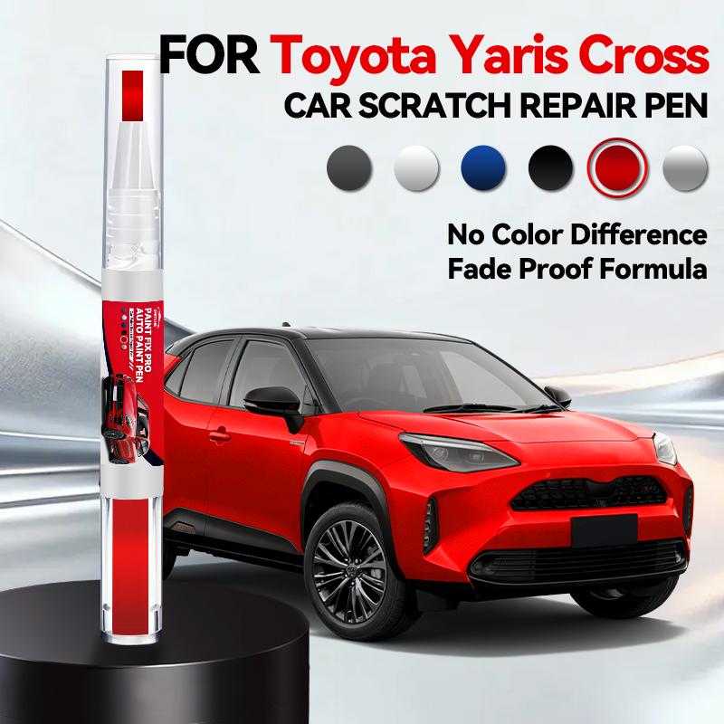 Purpose Vehicle For Toyota Yaris Cross Car Paint Repair Pen Touch Up Scratch Remover DIY Auto Accessories Black White 040 YELLOW