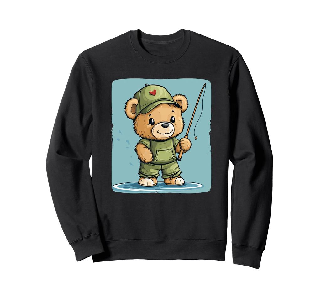 A fun and adventurous teddy bear fishing trip.