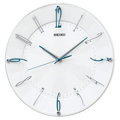 Clock Wall Clock Radio Analog White Pearl KX214W SEIKO Diameter X 32.7 4.6cm