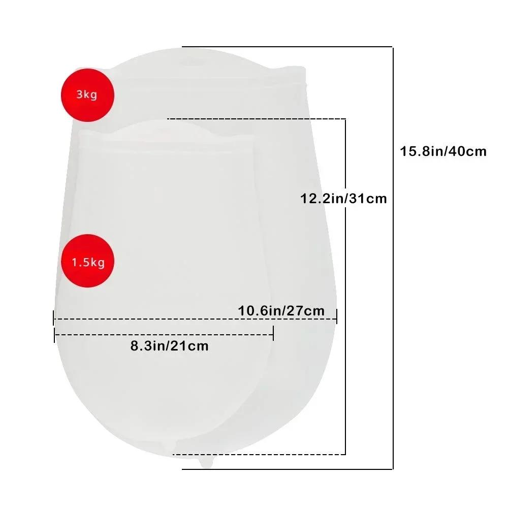 Magic Silicone Kneading Dough Bag Kitchen Flour Mixer Bag Versatile Dough Mixer for Bread Pastry Pizza Bakeware Cooking Tools