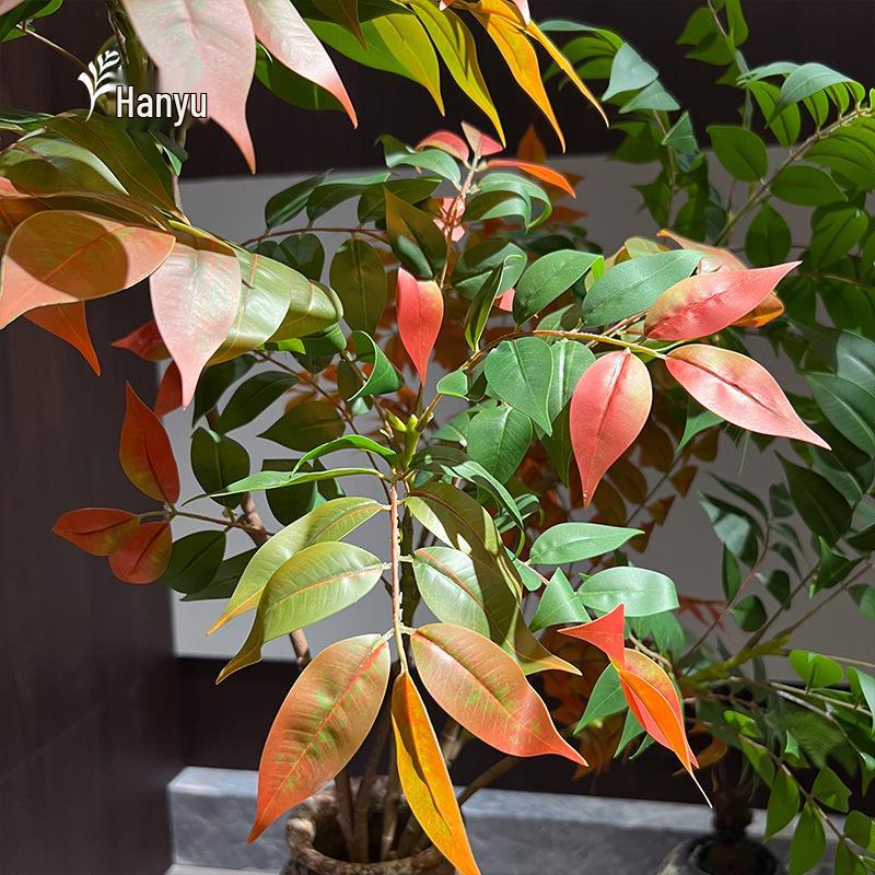 Artificial Wisteria & Nandina Leaf Luxurious Decorative Tree