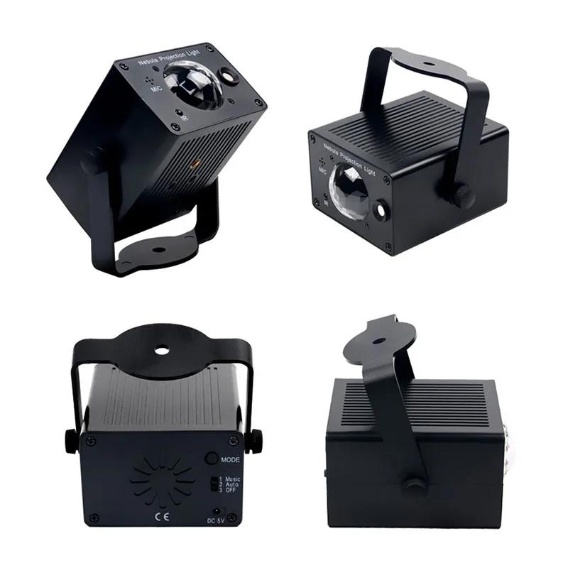 LED Galaxy Projector Light Colorful Sky Laser Projector Bedroom Night Lights Room Decoration Lamp Christmas Party Decoration