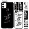 MaiYaCa The Vampire Diaries Quotes Art Phone Case For iPhone 17 Air 16 15 Plus 11 12 13 14 Pro Max Shell Coque