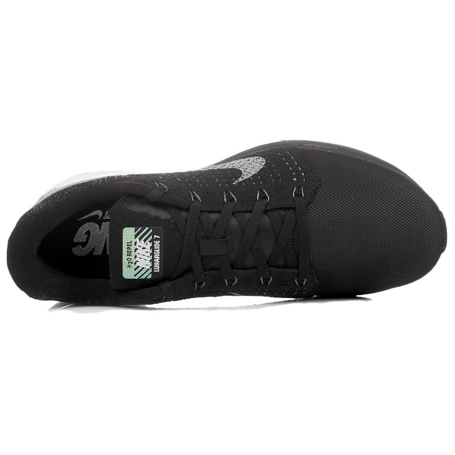 Nike Lunarglide 7 Flash Black Silver Unisex Sneakers Reflective-Silver-Pure-Platinum-Dark-Grey 803566-001