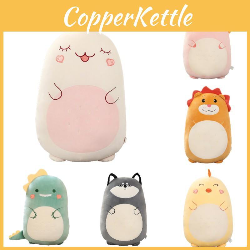 Soft And Adorable Animal Plush Toy Pillow For Children's Gift Dinosaur/lion 17.1in-31.5in