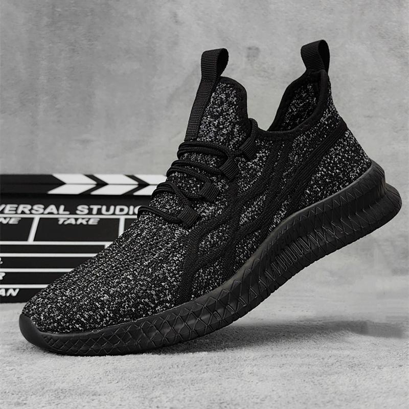Fashion Men Light Running Shoes Breathable Lace-Up Jogging Shoes for Man Sneakers Anti-Odor Men's Casual Shoes Drop Shipping Big Size