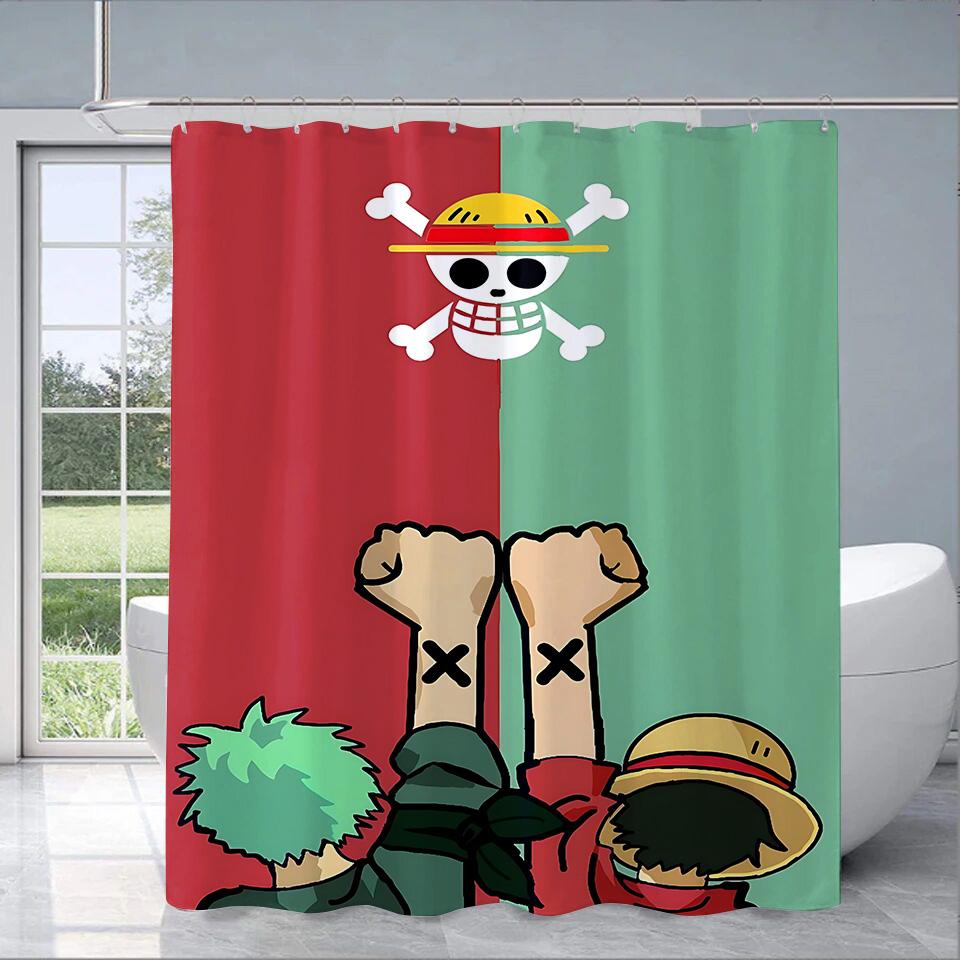 

O-One P-Pieces Вещи для Наборов для ванной комнаты Полный набор Душ Шторка для душа Водонепроницаемая Складная перегородка Шторы Аксессуары 91x183cm-YL