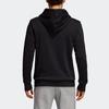 Adidas Sweatshirts Men's Black Hooded Moderate Regular CW3861