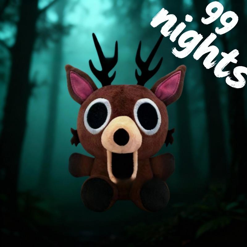 99 Nights in The Forest Deer Plush Toys Movie Stuffed Animals Deer Plush Keychain Fans Birthday Gifts Toys Halloween Gifts