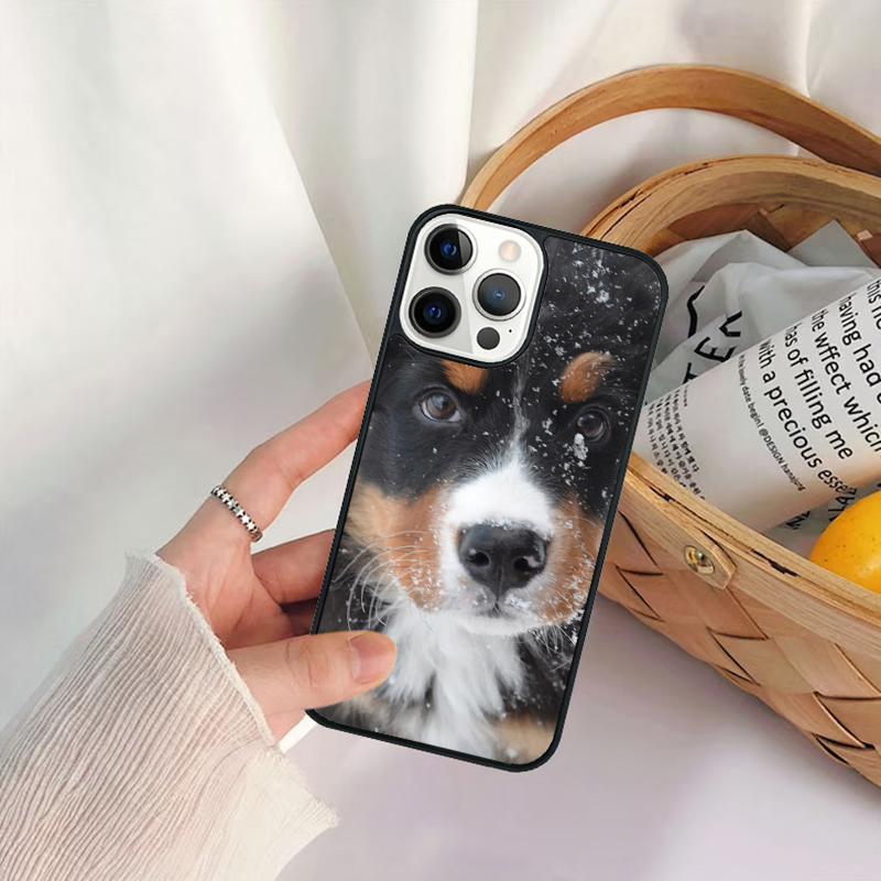 Bernese Mountain Dog Phone Case For iPhone 17 Air 16 15 14 11 12 13 Pro  MAX Plus coque Cover Shell