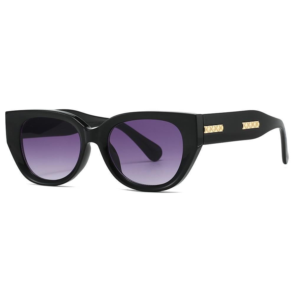 Vintage Cat Eye Sunglasses Women  Luxury Brand Ladies New Black Men High Quality Sun Glasses Female Uv400 Glasses
