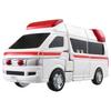 TAKARA TOMY Tomica Job Laborer TJB03 Medibraver Toyota Himedic Ambulance Mini Car Toy for Ages 3 and Up