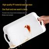 Zhaoran Rectangular Non-Slip Plastic Serving Tray