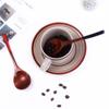 Head Eco-friendly Coffee Teaspoon Wood Handle Kitchen Wooden Spoon Soup Spoon Utensils Tableware