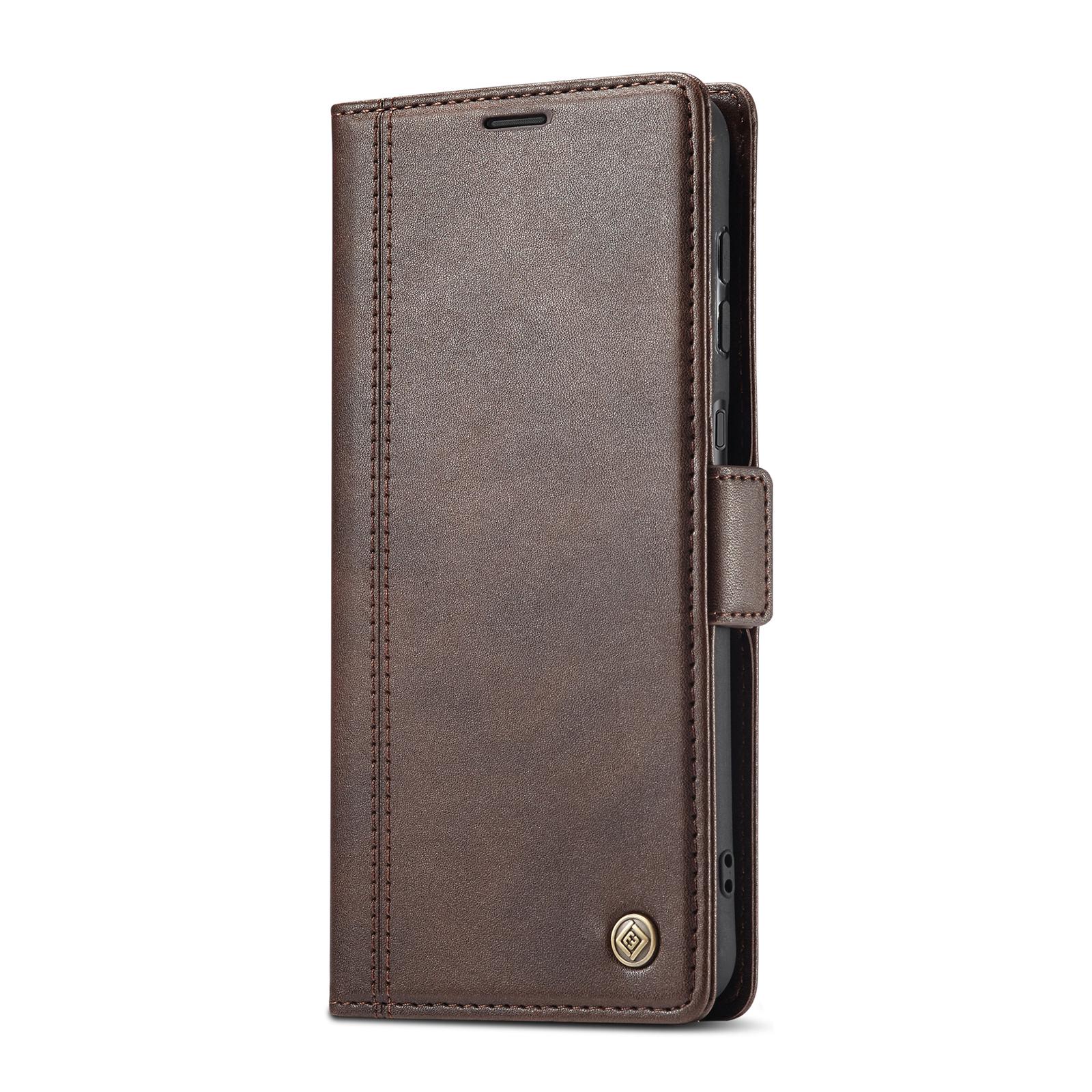 

Роскошный чехол-кошелек-кошелек из искусственной кожи в стиле ретро с подставкой для телефона Samsung S Series A Series S8 S9 S10 S20 S21 S22 S23 S24 A51 A52 A53 A54 A14 A34 A35 A55 Samsung Galaxy S22 коричневый